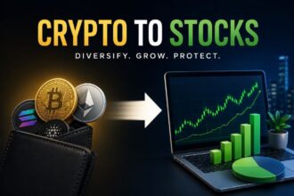 How Crypto Investors Can Diversify into Stocks